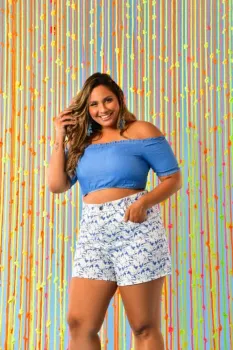 Short Plus Estampado - REF: 2470