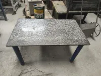 Mesa com tampo de mármore - Cód. 167 - Foto 4