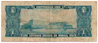 C009 - 1 Cruzeiro - 1° Estampa - Série 522 - Autografada / Assinada a Mão - Marquês de Tamandaré - Data: 1944 - BC - Foto 2