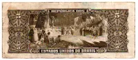 C073b - 5 Cruzeiros - 2° Estampa - Série 4228 - Barão do Rio Branco - Data: 1964 - R - Foto 2