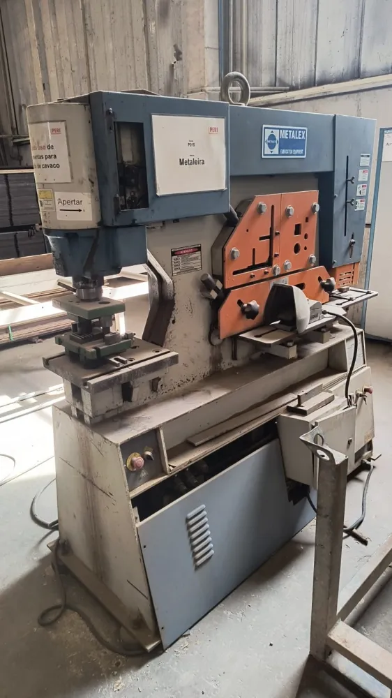 metaleira hidraulica 80 toneldas metalex hiw 80