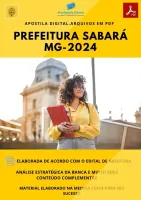 Apostila Pref Sabará MG Técnico Higiene Dental 2024