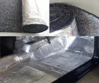 Feltro Forração Automotivo com Alumínio – Isolamento Térmico e Acústico para Capô, Assoalho e Portas | Metro linear - Foto 2