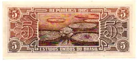C112 - 5 Cruzeiros - Série 107 - Índio - Data: 1962 - Sob/Fe - Foto 2