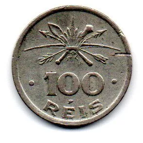1932 - 100 Réis - Vicentina - Comemorativa 4° Centenário da Colonização do Brasil - Moeda Brasil - Polida