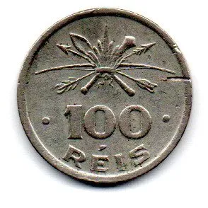 1932 - 100 Réis - Vicentina - Comemorativa 4° Centenário da Colonização do Brasil - Moeda Brasil - Polida