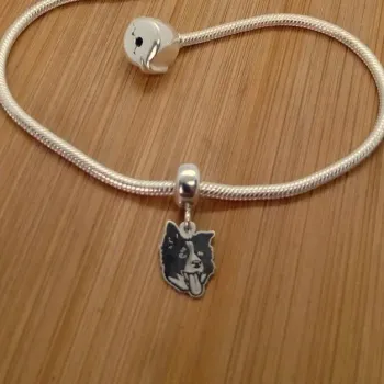 Berloque de Prata Personalizado - Cachorrinho - BER761 - Foto 2