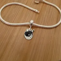 Berloque de Prata Personalizado - Gatinho - BER762 - Foto 2