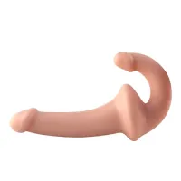Penetrador Strapless com Plug Vaginal DILDO ULTRA-REALISTIC - DI-059 - Foto 2