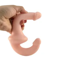 Penetrador Strapless com Plug Vaginal DILDO ULTRA-REALISTIC - DI-059 - Foto 3