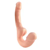 Penetrador Strapless com Plug Vaginal DILDO ULTRA-REALISTIC - DI-060 - Foto 2