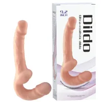 Penetrador Strapless com Plug Vaginal DILDO ULTRA-REALISTIC - DI-060 - Foto 3