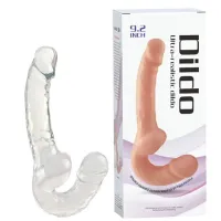 Penetrador Strapless com Plug Vaginal DILDO ULTRA-REALISTIC - DI-060 - Foto 5