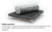 COLCHÃO ROLLED LATEX MÉDIO - 30CM - Foto 3