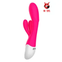 Vibrador Ponto G com Estimulador de Clitoris USB - VB113 - Foto 3