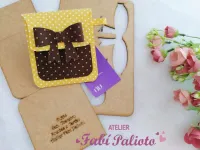 G1.554  Gabarito de Moldes  em MDF  Chaveiro Moedas e Cartão - Foto 4