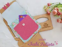 G1.555  Gabarito de Moldes  em MDF  Bolsa com Bolso - Foto 2