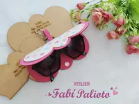 G1.556  Gabarito de Moldes  em MDF  Capa Óculos  - Foto 2