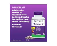 Melatonina Natrol 3mg Fast Dissolve Sabor Morango C/90 Unidades  - Foto 2