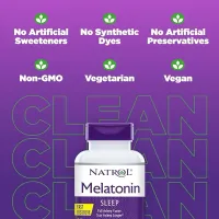 Melatonina Natrol 3mg Fast Dissolve Sabor Morango C/90 Unidades  - Foto 3
