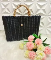 Bolsa em fio fibra sintética, confecção artesanal e Super reforçada, lançamento moda primavera verão praia e piscina, ideal para todas ocasiões! - Foto 12