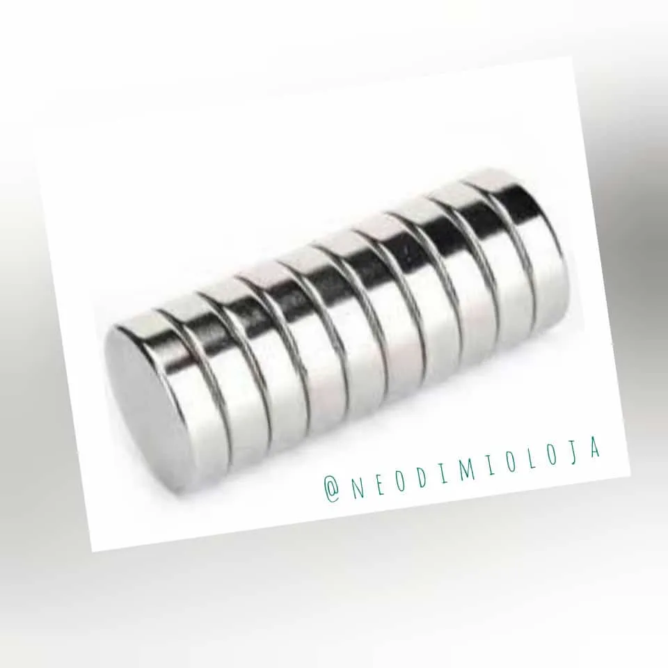 Ima de Neodimio Pastilha 8x5mm
