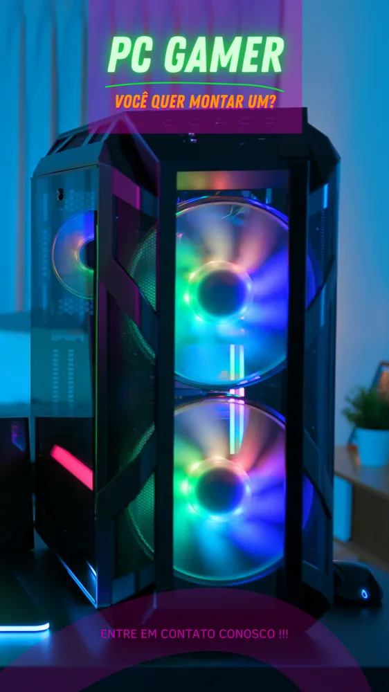 QUER MONTAR UM PC GAMER?