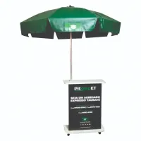 Balcão Promocional Portátil com Guarda Sol - Foto 4