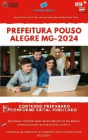 Apostila Prefeitura Pouso Alegre MG Analista de Sistemas Ano 2024