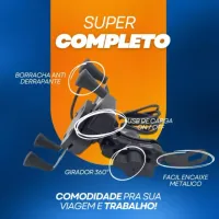 Suporte De Celular Para Moto E Bicicleta Lehmox Ley-1601 - Foto 6
