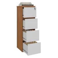 Arquivo Para Pasta Suspensa 4 Gavetas Tamburato Y37  - Foto 3