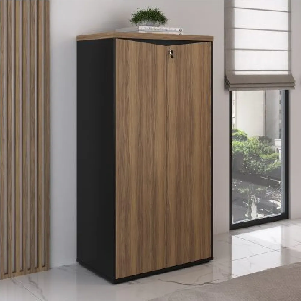 Armário Alto 2 Portas e Prateleiras Tamburato  Y37 