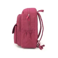 Mochila UP4YOU Crinkle Vinho MJ48490UP - Foto 2
