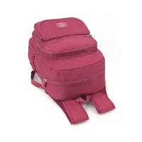 Mochila UP4YOU Crinkle Vinho MJ48490UP - Foto 3