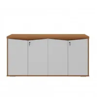 Armário Baixo 1470 com 4 portas e Prateleiras Tamburato 37mm Y37 - Foto 4