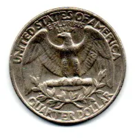 Estados Unidos - 1971 - 25 Cents - Quarter Dollar - Foto 2