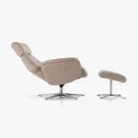 Poltrona Reclinável + Puff Luna - Foto 4