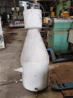 Funil industrial de abertura pneumática - Cód. 1644 - Foto 2