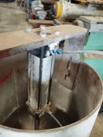 Funil industrial de abertura pneumática - Cód. 1644 - Foto 4