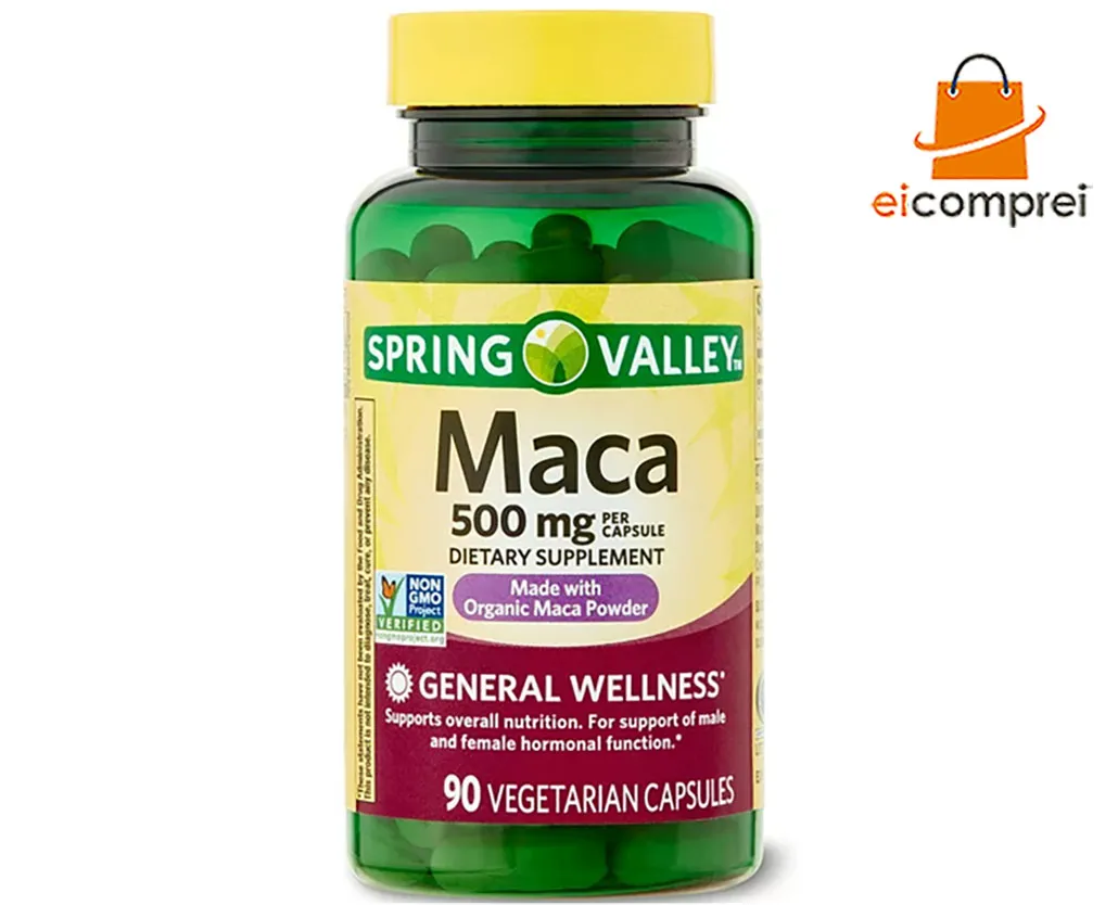 Maca Peruana Spring Valley® (500 Mg) - 90 Cápsulas