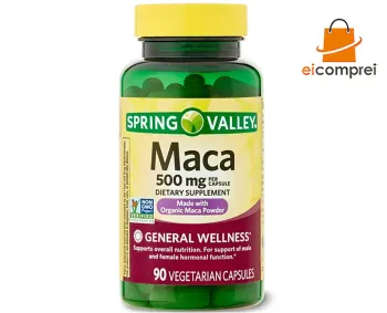 Maca Peruana Spring Valley® (500 Mg) - 90 Cápsulas