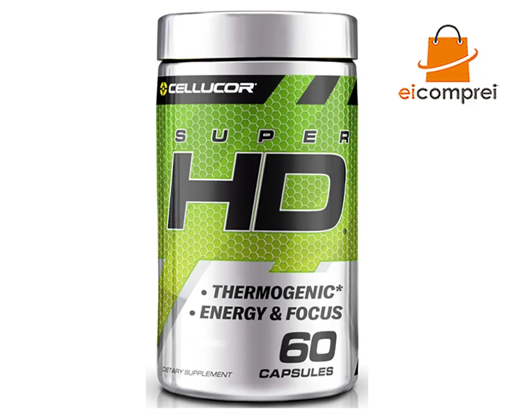 Cellucor Super Hd High Definition Fat Burner 60caps Eua Imagem