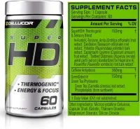 Cellucor Super Hd High Definition Fat Burner 60caps Eua - Foto 6