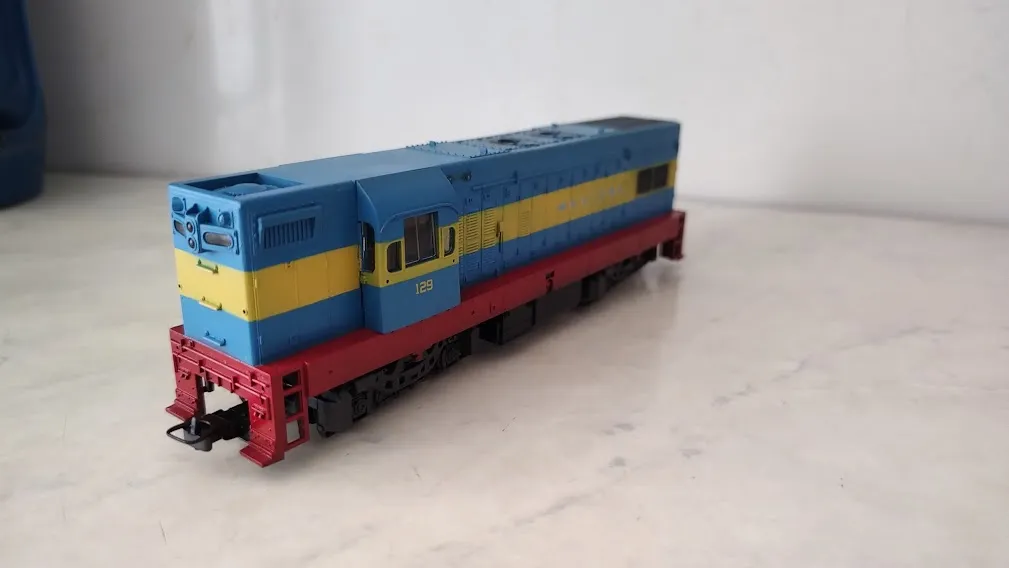 Locomotiva G12 Mogiana custumizada
