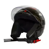 Capacete FW3  X Open Stickers Preto - Foto 2