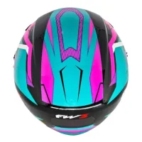 Capacete FW3  X Open Up Fox Tifany / Rosa - Foto 4