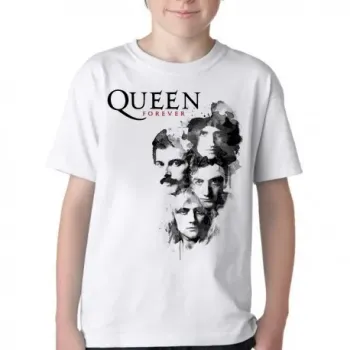 Camiseta Queen tamanho 1 ano