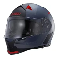 Capacete X 11 Revo Pro Vision Cinza Vermelho - Foto 2