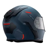 Capacete X 11 Revo Pro Vision Cinza Vermelho - Foto 3