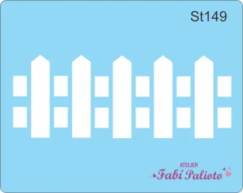 ST149 Stencil Cerca grande